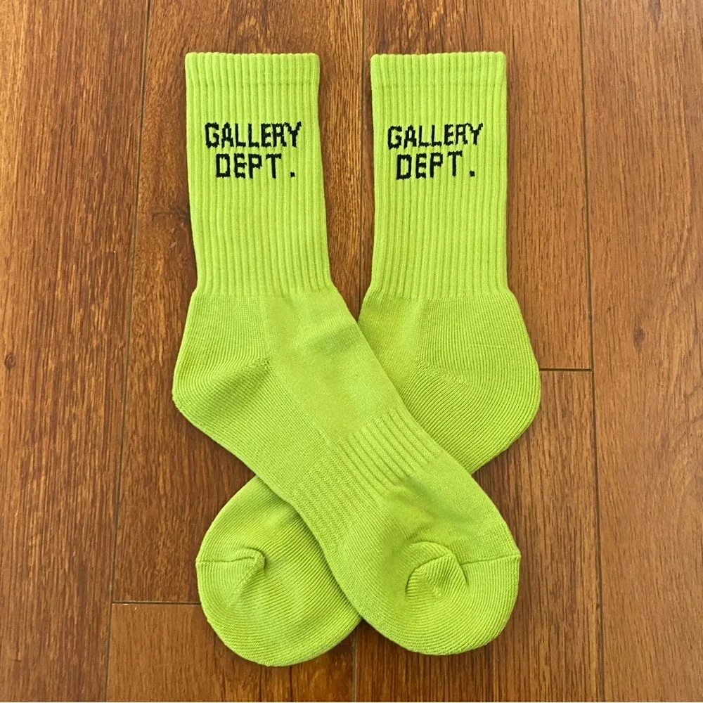 GALLERY DEPT. Green Socks - Picture 1 of 3